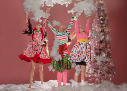 christmas-tree-twirl-dress-just-for-littles®️ - Sophia's Style -5